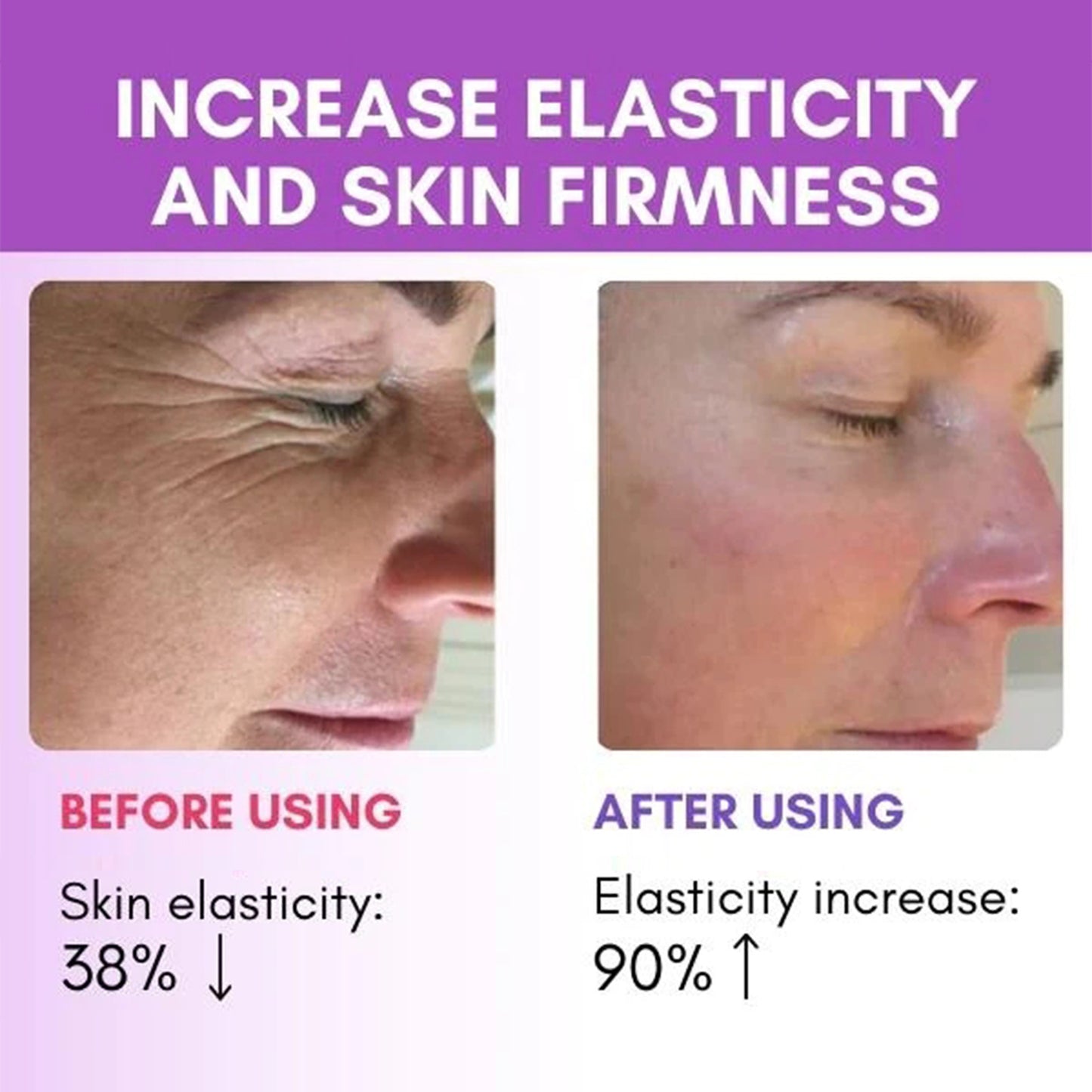 Anti-Falten-Lifting Festigen Fading Wrinkle Hydrating Augenmaske