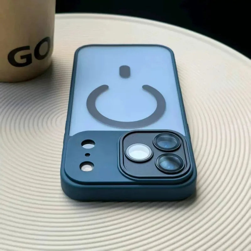 Matte Durchscheinende Magnetische Telefon Fall Für iPhone 17 16 15 14 13 12 Pro Max 16 Plus 17Pro für Magsafe Objektiv Schutz Abdeckung