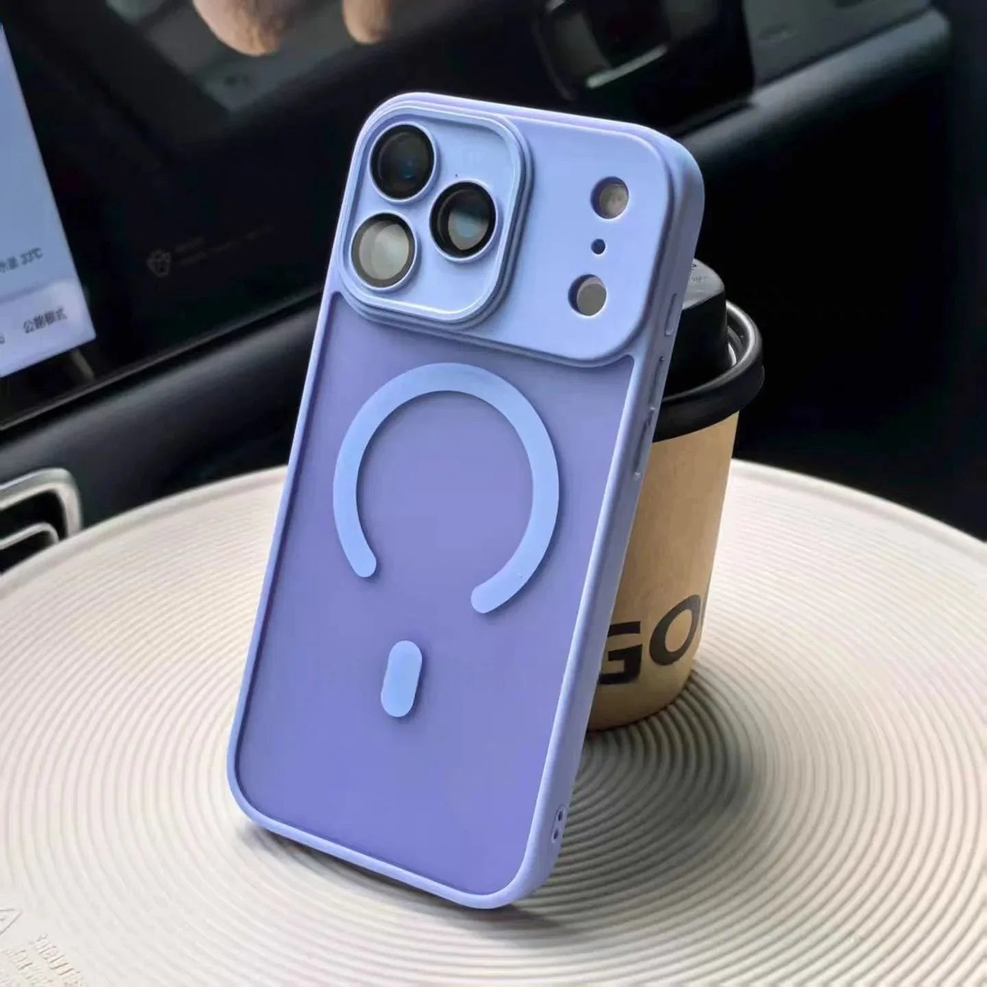 Matte Durchscheinende Magnetische Telefon Fall Für iPhone 17 16 15 14 13 12 Pro Max 16 Plus 17Pro für Magsafe Objektiv Schutz Abdeckung