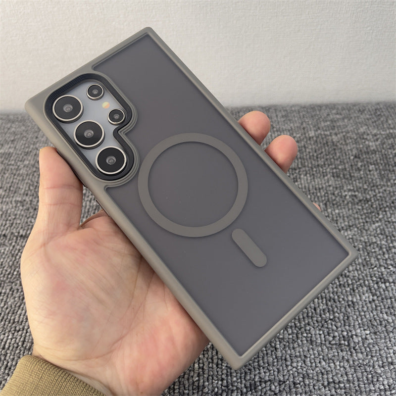 Samsung S24 Ultra/Magnetische hautabsorbierende Matte Schutzhülle