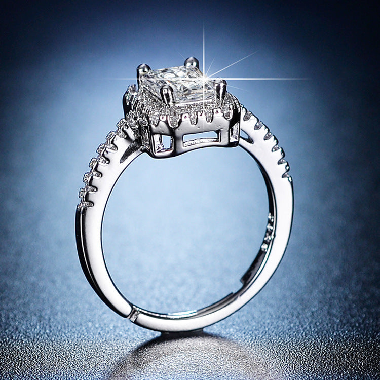 Simulation Moissanite Ring Frauen