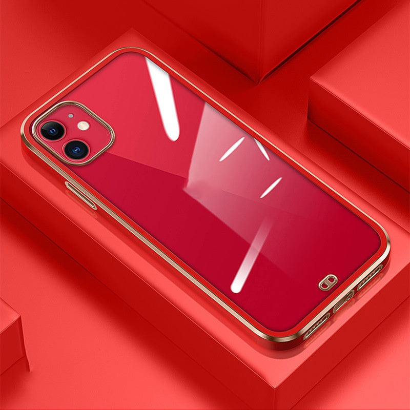 iPhone 11-15 Modelle/ Transparente Weiche Hülle Beschichtung