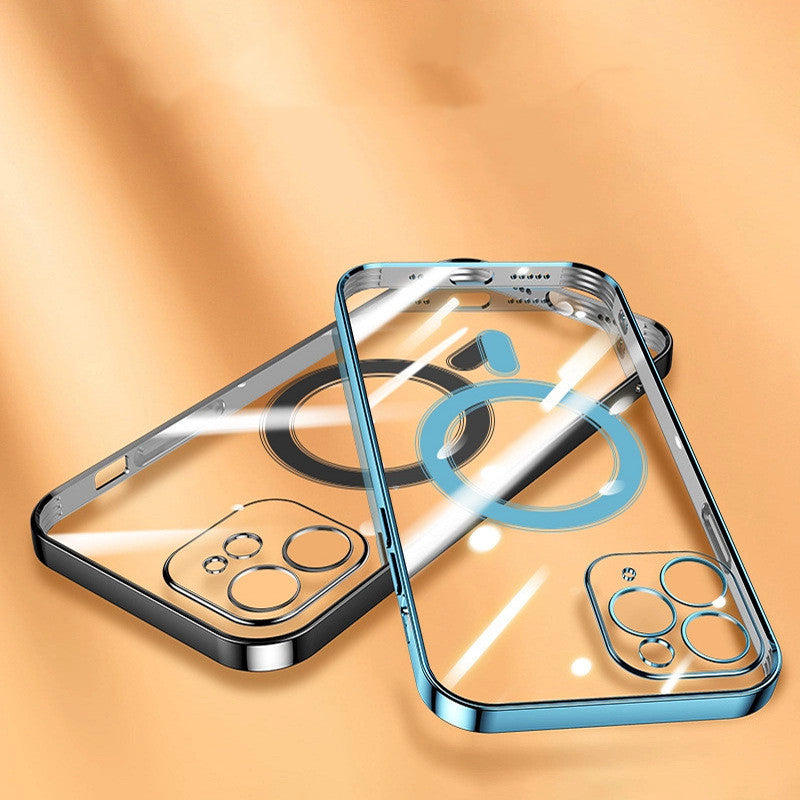 iPhone 11-13 Modelle/Galvanization Magnetischer Volllinsenschutz
