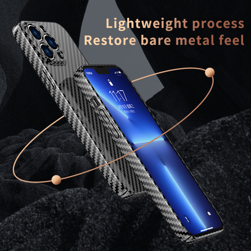iPhone 11-13 Modelle/Carbon Fiber Schutzhülle