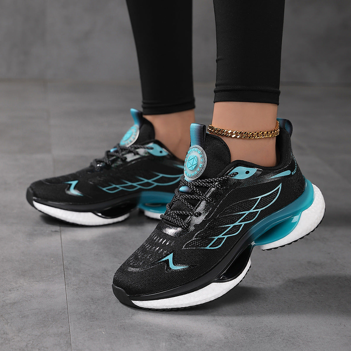 Leichte Stoßdämpfende Mesh Laufschuhe für Sport