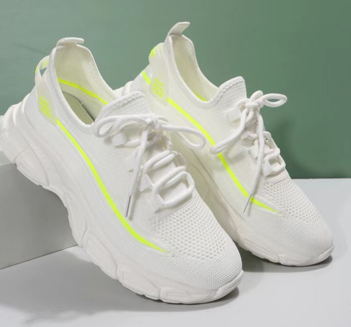 Gr. 35-42 / Frauen Mode Casual Übung Fliegenstrick Schuhe