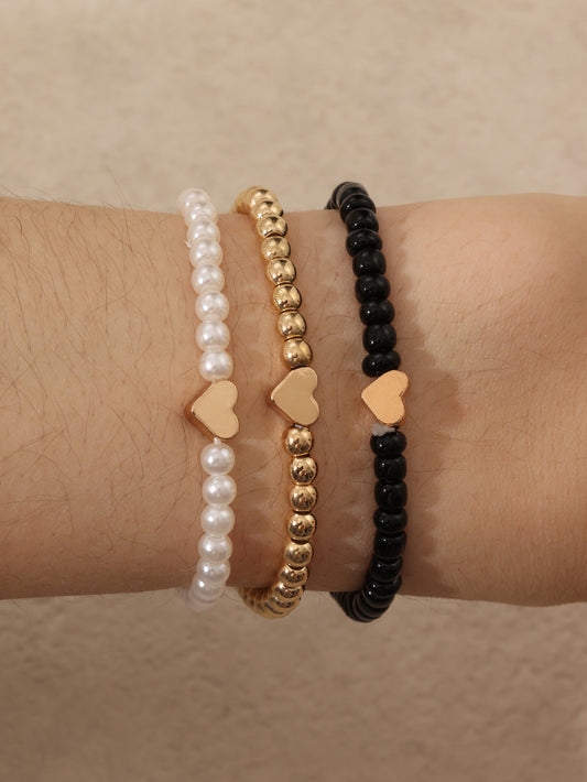 Beliebte Mode Einfache Liebe Armband