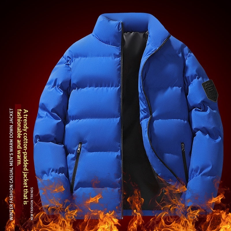 Herren gepolsterte Baumwolljacke extra dick für maximale Wärme