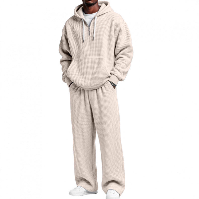 Sportliches zweiteiliges Set – Hoodie & Hose in minimalistischem Design