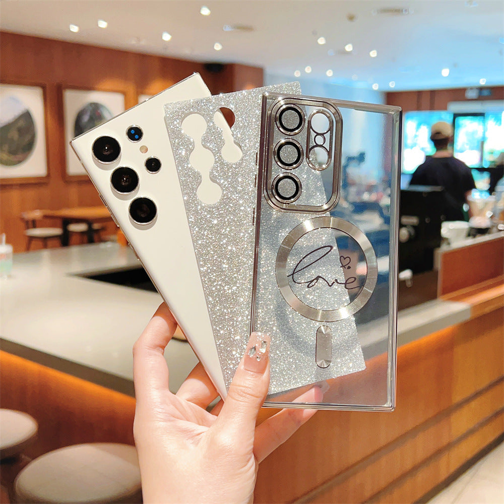 Samsung S21-S24 Modelle/ Strong Magnetic Love Phone Case – Eleganz trifft auf Power-Schutz