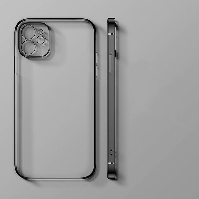 Für iPhone 12 Pro Max Transparente, ultradünne All-inclusive-Hülle