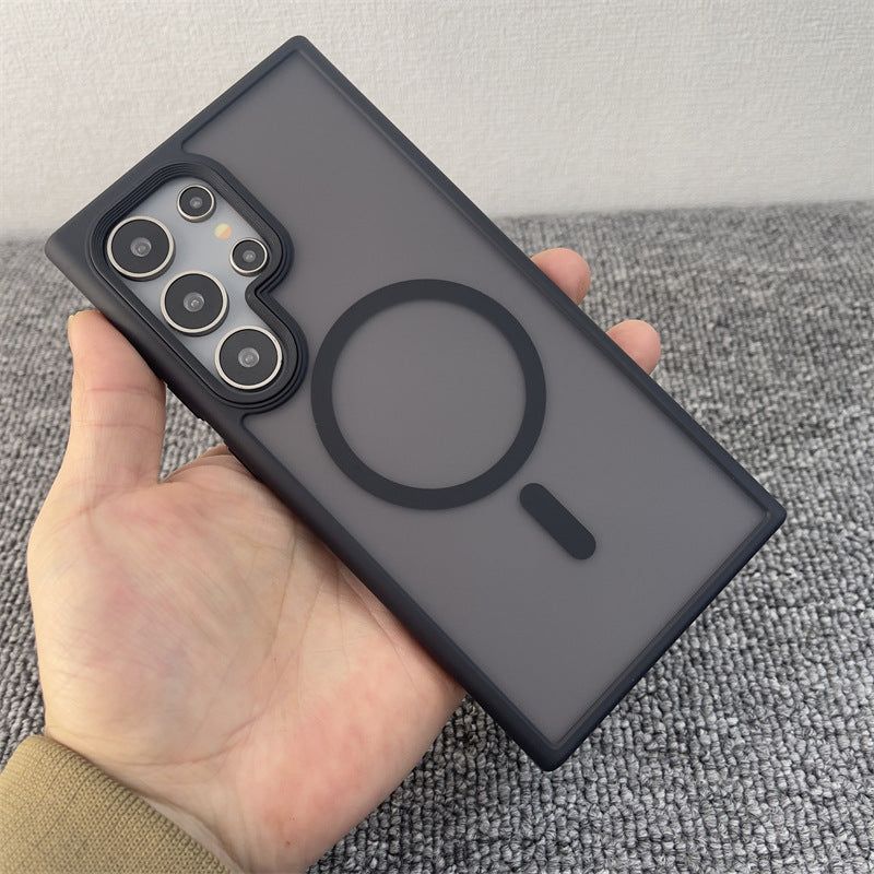 Samsung S24 Ultra/Magnetische hautabsorbierende Matte Schutzhülle