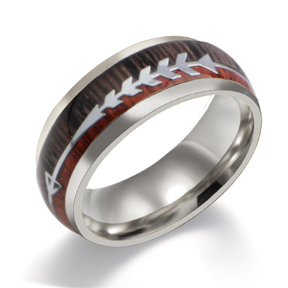 Ring aus Edelstahl Unisex