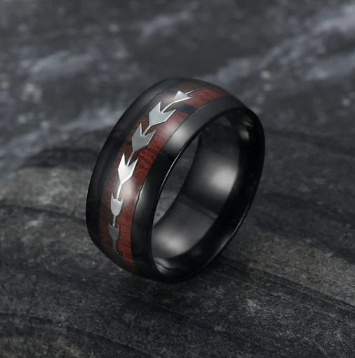 Ring aus Edelstahl Unisex