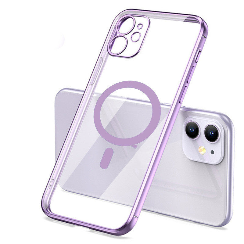 iPhone 11-13 Modelle/Galvanization Magnetischer Volllinsenschutz