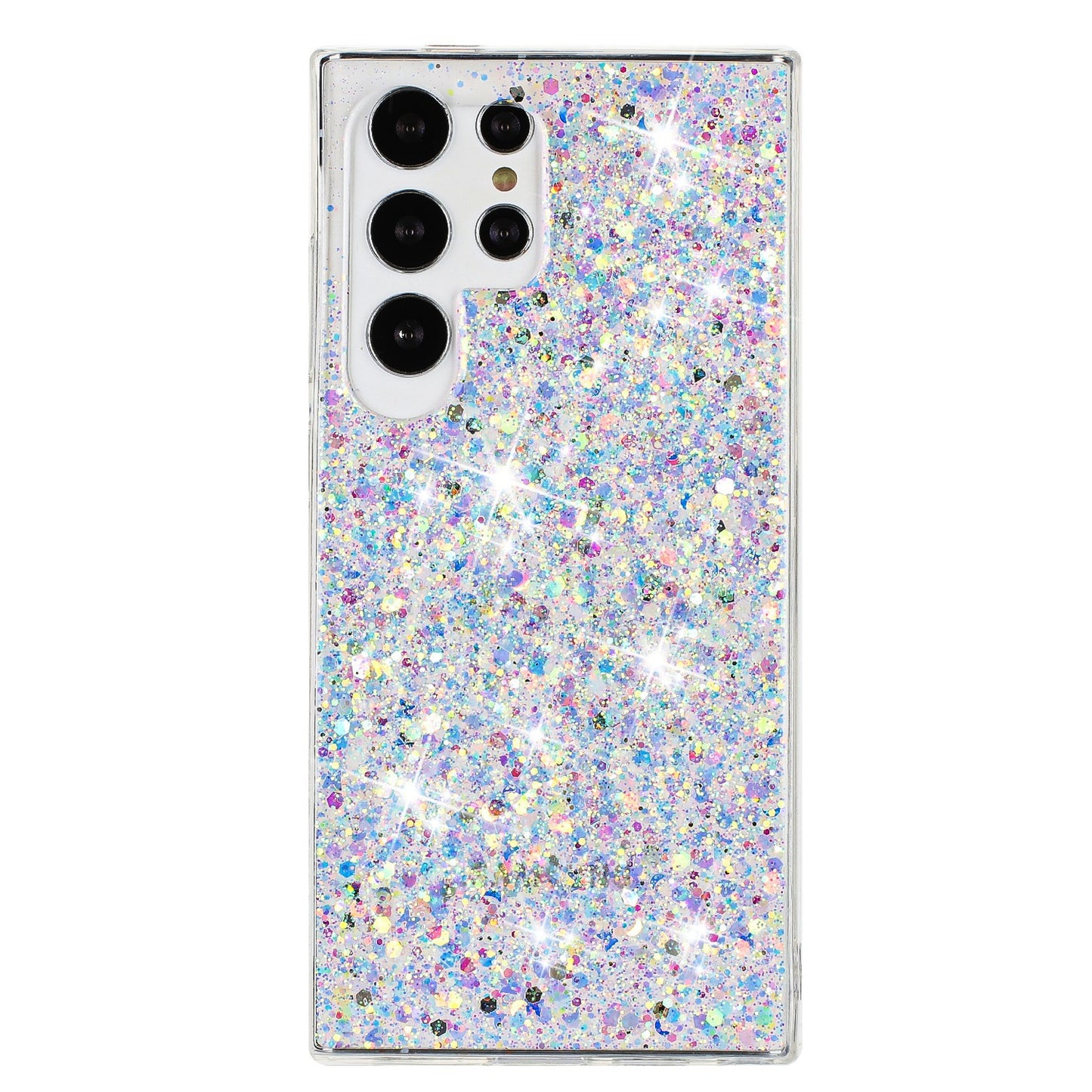 Samsung A-S Modelle/ Sternenhimmel schimmernde Pulver Pailletten Schutzhülle