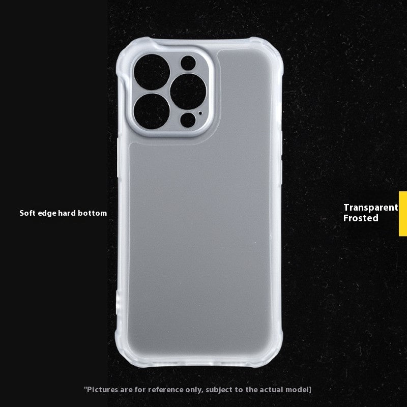 iPhone 13-15 Modelle/Matte transparente magnetische Smartphone All Inclusive