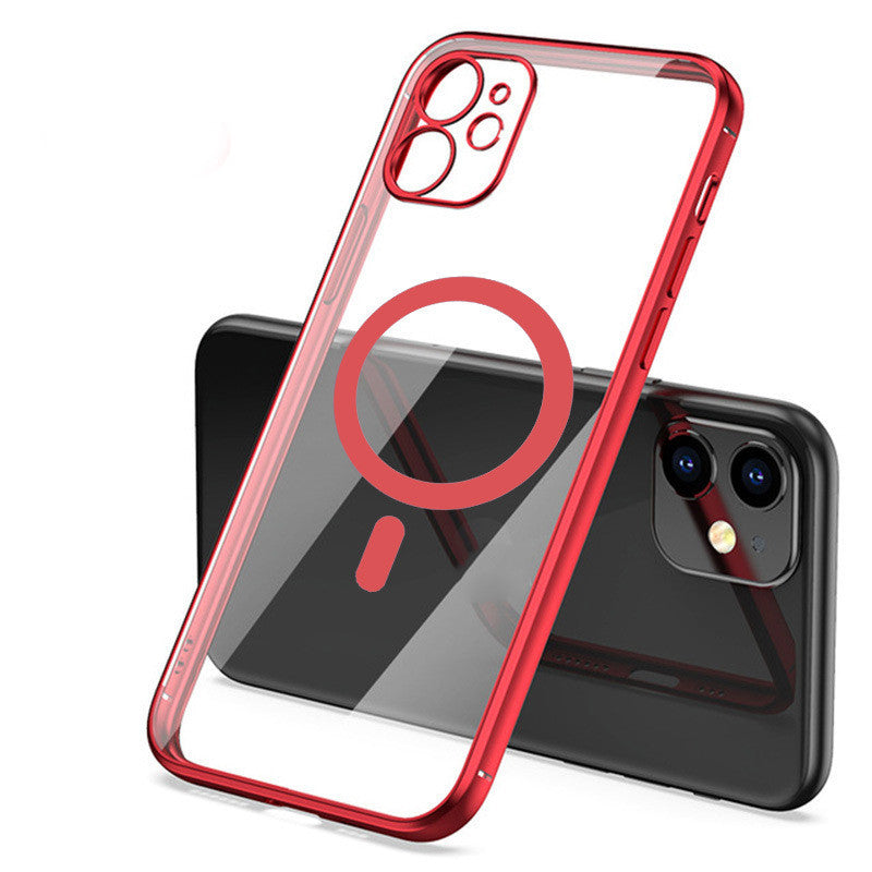 iPhone 11-13 Modelle/Galvanization Magnetischer Volllinsenschutz
