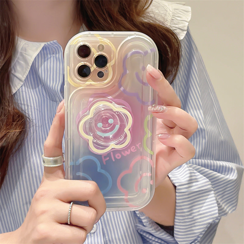 Smartphone Gefärbte Sonnenblumen