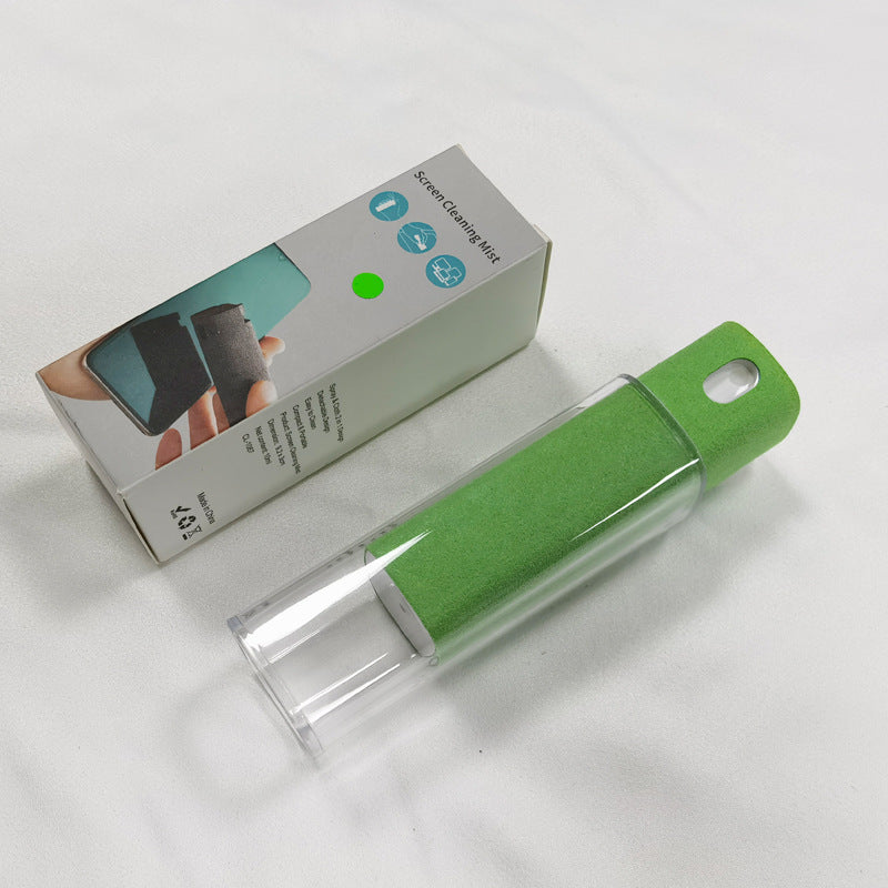 „Mobiler Bildschirmreiniger für Handy und Laptop mit integrierter Aufbewahrung“
