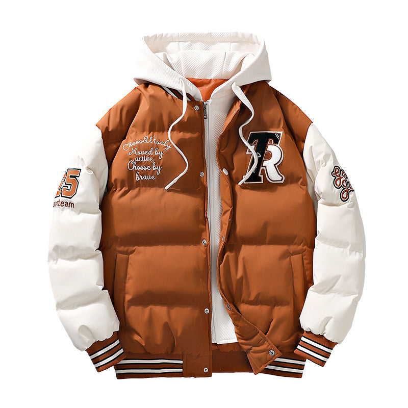 Modische Winterpufferjacke für Herren
